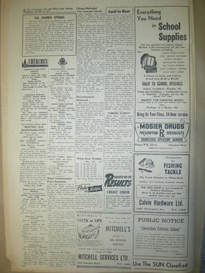 The Semiahmoo Sun and White Rock Weekly, August 16, 1956 (Page 10)
