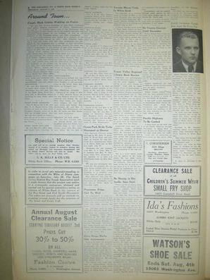The Semiahmoo Sun and White Rock Weekly, August 02, 1956 (Page 6)