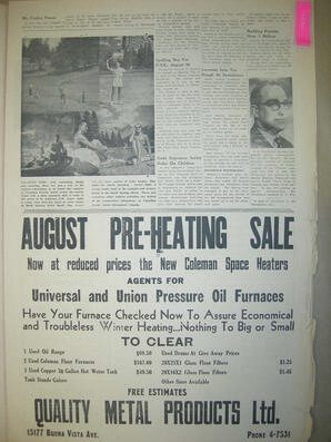 The Semiahmoo Sun and White Rock Weekly, August 02, 1956 (Page 5)