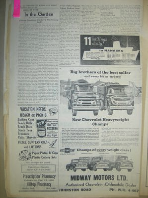 The Semiahmoo Sun and White Rock Weekly, July 26, 1956 (Page 8)