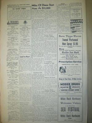 The Semiahmoo Sun and White Rock Weekly, July 19, 1956 (Page 12)