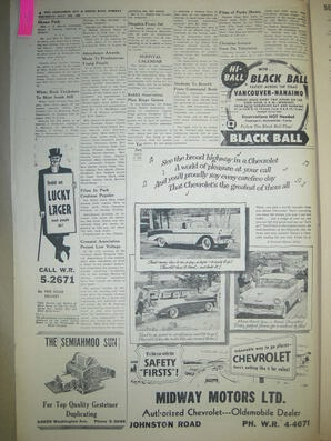 The Semiahmoo Sun and White Rock Weekly, July 19, 1956 (Page 4)