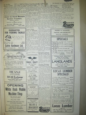 The Semiahmoo Sun and White Rock Weekly, July 12, 1956 (Page 11)