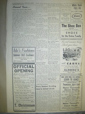 The Semiahmoo Sun and White Rock Weekly, July 12, 1956 (Page 6)