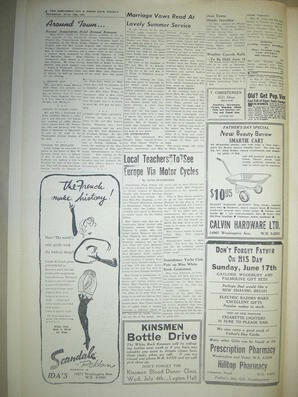 The Semiahmoo Sun and White Rock Weekly, June 14, 1956 (Page 6)