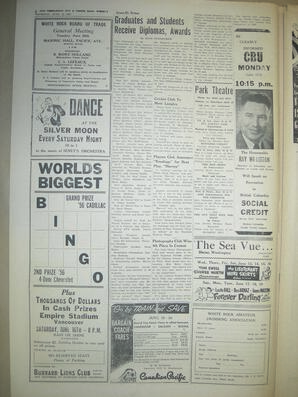The Semiahmoo Sun and White Rock Weekly, June 14, 1956 (Page 2)