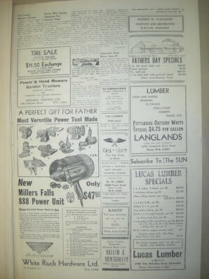 The Semiahmoo Sun and White Rock Weekly, June 07, 1956 (Page 9)