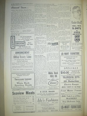The Semiahmoo Sun and White Rock Weekly, May 03, 1956 (Page 6)