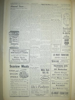 The Semiahmoo Sun and White Rock Weekly, April 26, 1956 (Page 6)