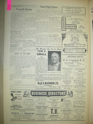 The Semiahmoo Sun and White Rock Weekly, March 01, 1956 (Page 8)