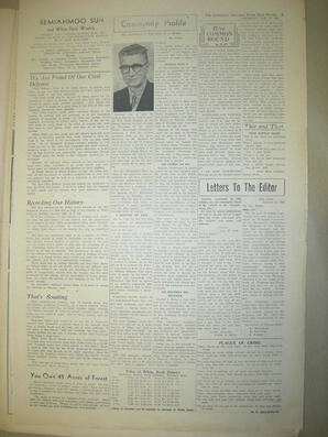 The Semiahmoo Sun and White Rock Weekly, January 26, 1956 (Page 3)