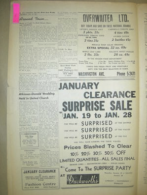 The Semiahmoo Sun and White Rock Weekly, January 19, 1956 (Page 4)