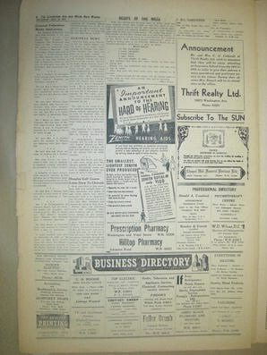 The Semiahmoo Sun and White Rock Weekly, January 12, 1956 (Page 6)