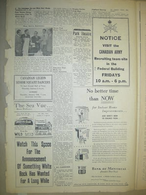 The Semiahmoo Sun and White Rock Weekly, January 05, 1956 (Page 2)
