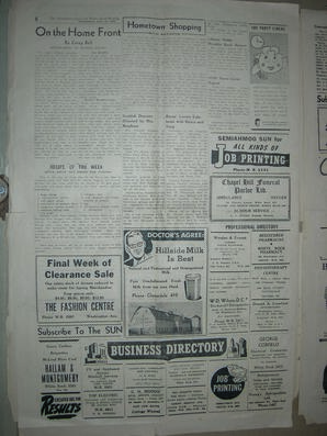 The Semiahmoo Sun and White Rock Weekly, May 19, 1955 (Page 6)