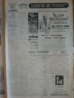 The Semiahmoo Sun and White Rock Weekly, December 23, 1954 (Page 7)