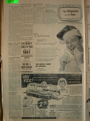 The Semiahmoo Sun and White Rock Weekly, December 16, 1954 (Page 10)