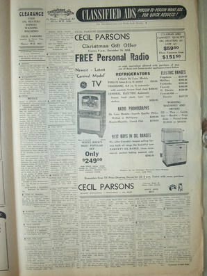 The Semiahmoo Sun and White Rock Weekly, December 16, 1954 (Page 7)