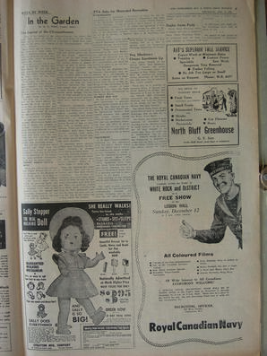 The Semiahmoo Sun and White Rock Weekly, December 09, 1954 (Page 9)