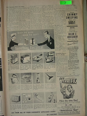The Semiahmoo Sun and White Rock Weekly, December 09, 1954 (Page 7)