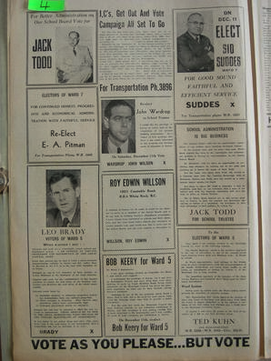The Semiahmoo Sun and White Rock Weekly, December 09, 1954 (Page 4)