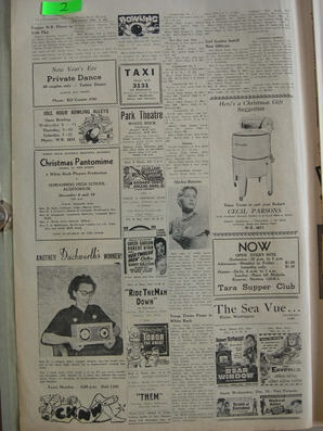 The Semiahmoo Sun and White Rock Weekly, December 09, 1954 (Page 2)