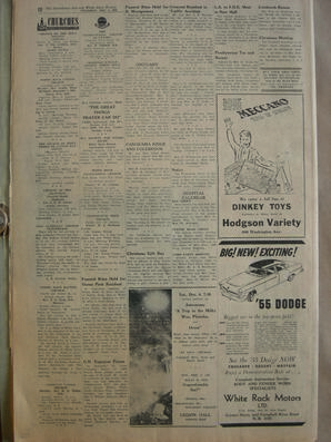 The Semiahmoo Sun and White Rock Weekly, December 02, 1954 (Page 12)