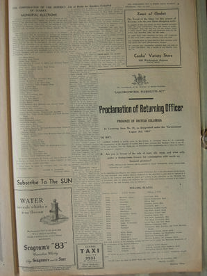 The Semiahmoo Sun and White Rock Weekly, November 25, 1954 (Page 9)