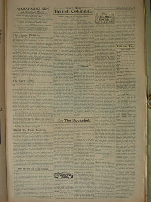 The Semiahmoo Sun and White Rock Weekly, November 25, 1954 (Page 3)