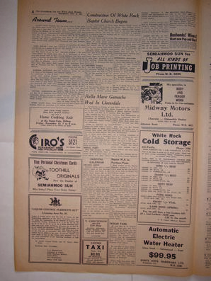 The Semiahmoo Sun and White Rock Weekly, November 11, 1954 (Page 4)