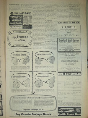 The Semiahmoo Sun and White Rock Weekly, October 28, 1954 (Page 7)