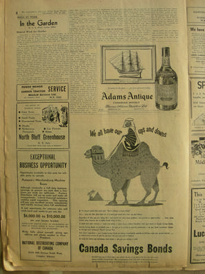 The Semiahmoo Sun and White Rock Weekly, October 14, 1954 (Page 8)