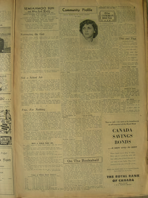 The Semiahmoo Sun and White Rock Weekly, October 14, 1954 (Page 3)