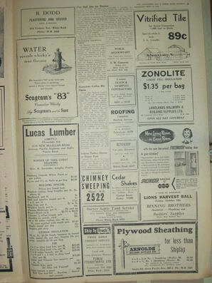 The Semiahmoo Sun and White Rock Weekly, September 23, 1954 (Page 9)