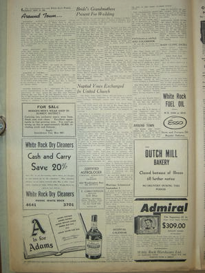 The Semiahmoo Sun and White Rock Weekly, September 23, 1954 (Page 4)