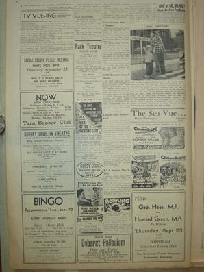 The Semiahmoo Sun and White Rock Weekly, September 23, 1954 (Page 2)