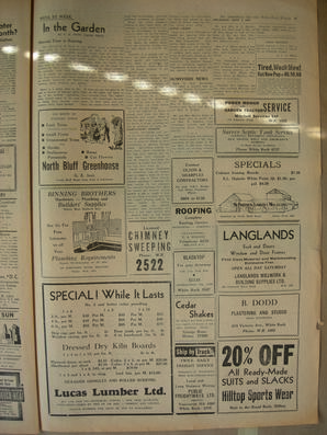 The Semiahmoo Sun and White Rock Weekly, September 09, 1954 (Page 7)