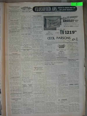 The Semiahmoo Sun and White Rock Weekly, August 26, 1954 (Page 5)