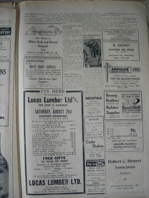 The Semiahmoo Sun and White Rock Weekly, August 19, 1954 (Page 9)