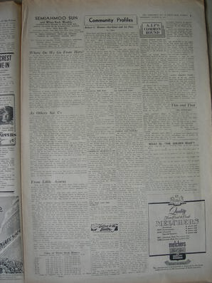 The Semiahmoo Sun and White Rock Weekly, August 19, 1954 (Page 3)