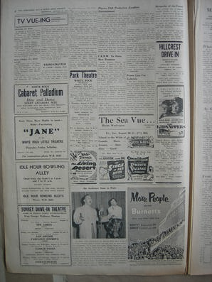 The Semiahmoo Sun and White Rock Weekly, August 19, 1954 (Page 2)