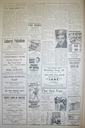 The Semiahmoo Sun and White Rock Weekly, August 12, 1954 (Page 2)