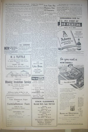 The Semiahmoo Sun and White Rock Weekly, July 15, 1954 (Page 9)