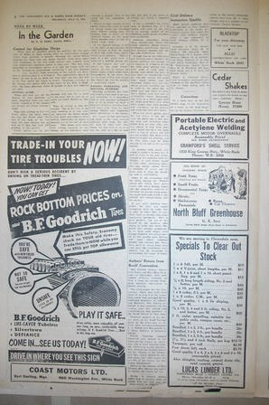 The Semiahmoo Sun and White Rock Weekly, July 15, 1954 (Page 8)