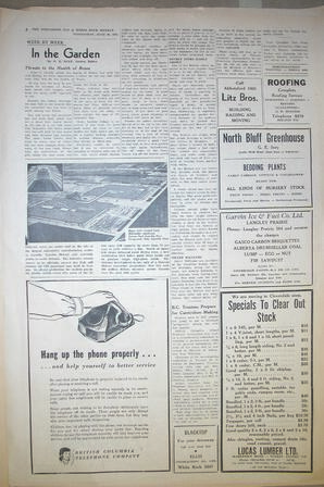 The Semiahmoo Sun and White Rock Weekly, June 30, 1954 (Page 8)