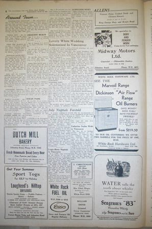 The Semiahmoo Sun and White Rock Weekly, June 30, 1954 (Page 4)