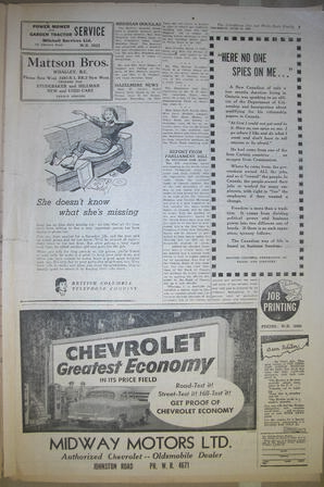 The Semiahmoo Sun and White Rock Weekly, June 24, 1954 (Page 7)