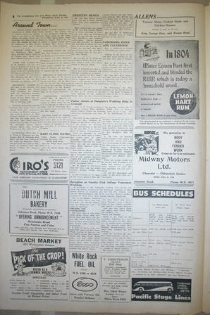 The Semiahmoo Sun and White Rock Weekly, June 24, 1954 (Page 4)
