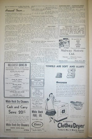 The Semiahmoo Sun and White Rock Weekly, June 03, 1954 (Page 6)