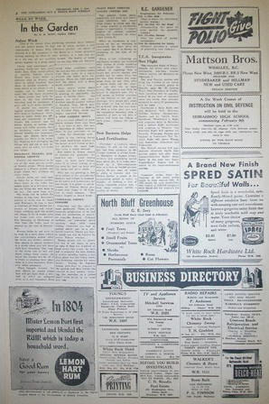 The Semiahmoo Sun and White Rock Weekly, February 04, 1954 (Page 8)
